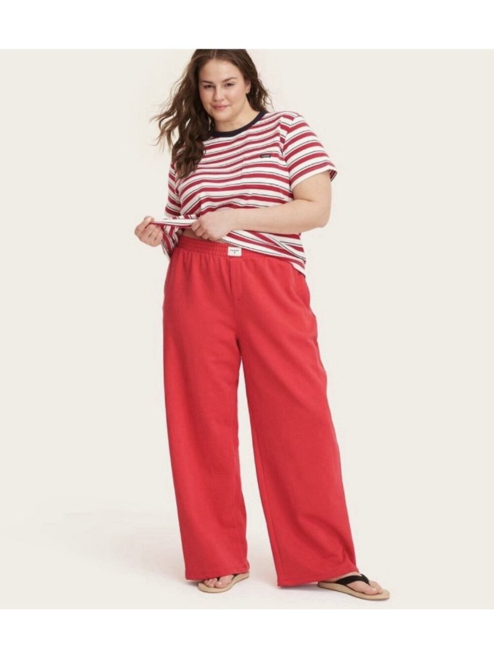Parke x Target Women's High-Rise Boxer Sweatpants Red Size 1X NWT Sold Out